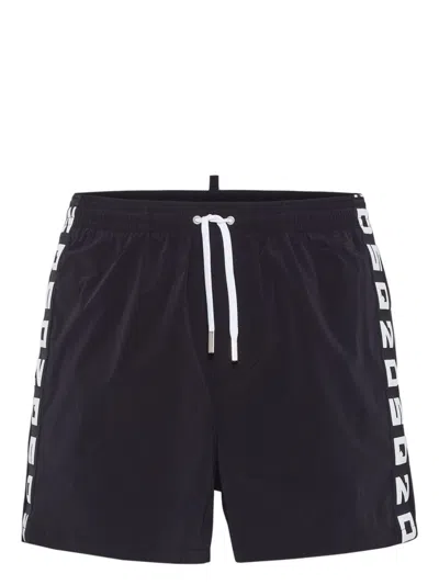 DSQUARED2 DRAWSTRING SWIM SHORTS