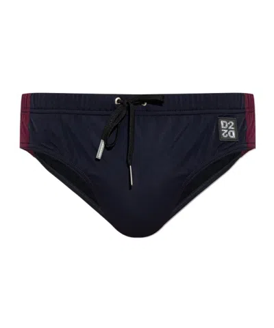 DSQUARED2 DRAWSTRING SWIM TRUNKS