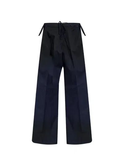 Dsquared2 Drawstring Trousers In Blue
