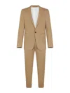 Dsquared2 Capri Stretch Cotton Suit In Black