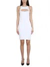 Dsquared2 Dsquared Women Dress Cut Out In White