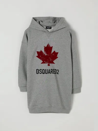 Dsquared2 Dress  Kids Color Grey In Gray