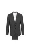 Dsquared2 Houndstooth-pattern Wool Suit In Grey