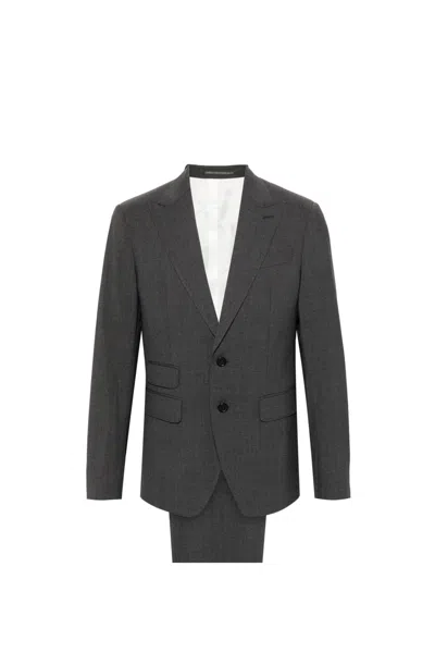 Dsquared2 London Single-breasted Suit In Grey