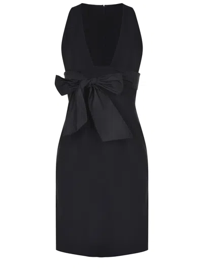 Dsquared2 Dress Made Of Polyester. In Black