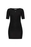 Dsquared2 Midi Dress In Black
