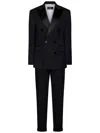 Dsquared2 Double-breasted Suit In Black