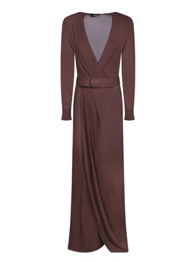 Dsquared2 Dresses In Brown