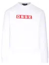 Dsquared2 Dsq2 Cool Fit Crewneck Sweatshirt In White