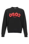 Dsquared2 Man Sweatshirt Black Size L Cotton