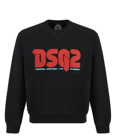 Dsquared2 Dsq2 Sweatshirt In Black