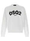 Dsquared2 Cool Fit Sweatshirt In White