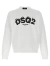 Dsquared2 Cool Fit Sweatshirt In White