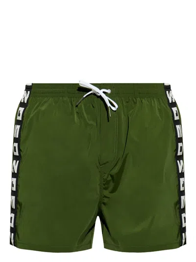 Dsquared2 Dsq2 Swim Shorts In Green