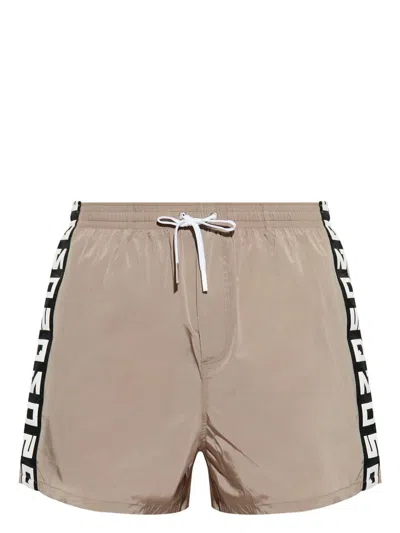 Dsquared2 Dsq2 Swim Shorts In Neutrals