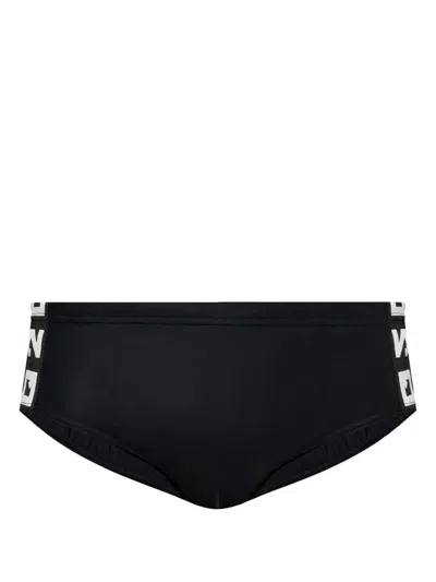 Dsquared2 Dsq2 Swimming Trunks In Black