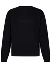 Dsquared2 Logo-print Knitted Jumper In Black