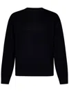 Dsquared2 Logo-print Knitted Jumper In Black