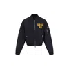 Dsquared2 Bomber Jacket In Blue
