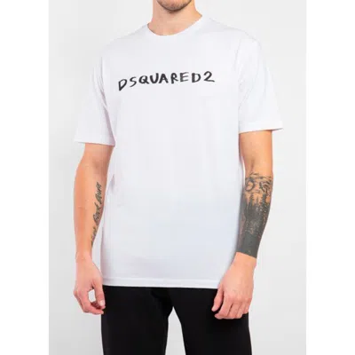 Dsquared2 Dsqua² Cotton Men's T-shirt In White