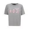 Dsquared2 T-shirt With Logo In Grey