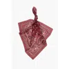 Dsquared2 Paisley Patterned Silk Foulard