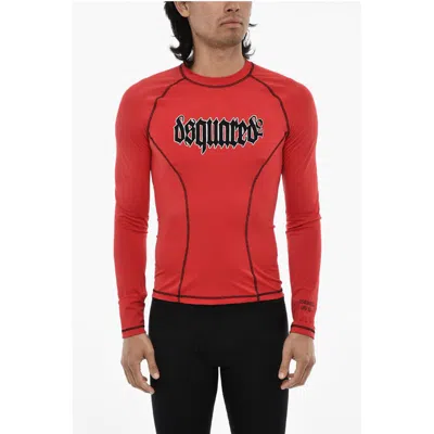 Dsquared2 Slim Fit Sport T-shirt With Gothic Print