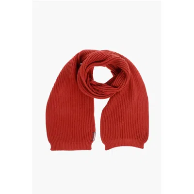 DSQUARED2 DSQUA² SOLID COLOR WOOL BLEND MEN'S SCARF