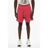 Dsquared2 3 Pockets Terry Cotton Shorts In Pink