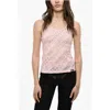 Dsquared2 All-over Logo Perforated Top