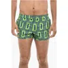 Dsquared2 Allover Logo Print Midi Swimshorts Grösse 48
