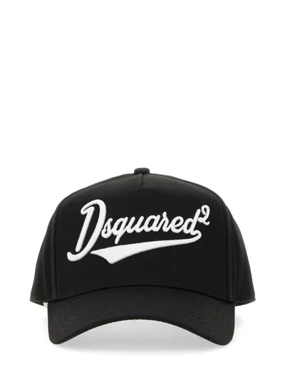 Dsquared2 Dsquared Baseball Hat With Logo In Black
