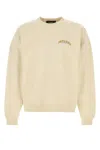 Dsquared2 Cotton Sweatshirt With Ribbed Cuffs And Hem In Brown