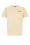 Dsquared2 Mens Light Beige Logo Graphic-print Cool-fit Cotton T-shirt In Neutral