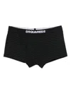 Dsquared2 Dsquared Black Boxer Briefs In Black