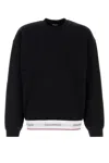 Dsquared2 Dsquared Black Cotton Oversize Sweatshirt In Black