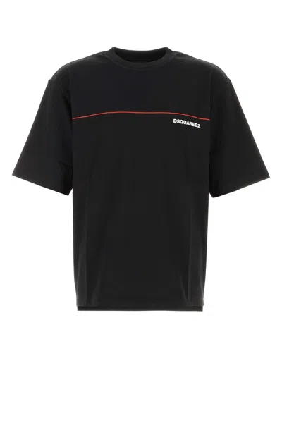 Dsquared2 Dsquared Black Cotton Oversize T Shirt