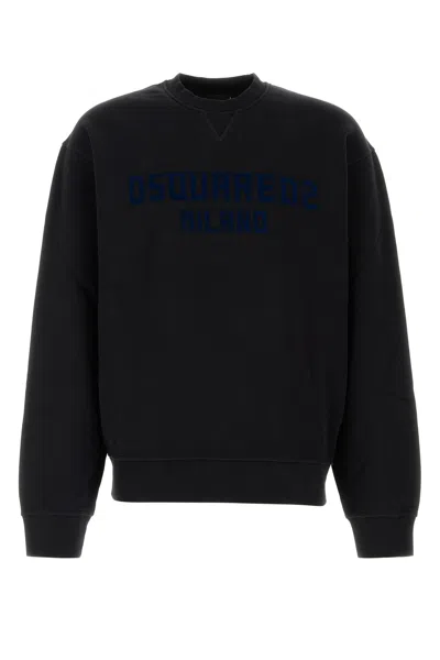 Dsquared2 Dsquared Black Cotton Sweatshirt