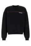 Dsquared2 Cotton Sweatshirt Crew Neck Long Sleeves In Black