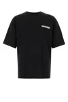 Dsquared2 Black And White Print Cotton T-shirt In Black