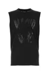 Dsquared2 Sleeveless Crew Neck Tank Top With Graphic Print