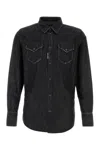 Dsquared2 Dsquared Black Denim Western Shirt
