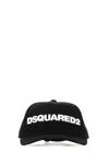 Dsquared2 Dsquared Black Gabardine Baseball Cap