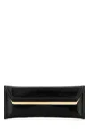 Dsquared2 Dsquared Black Leather Evening Clutch In Black