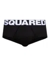 Dsquared2 Dsquared Black Stretch Boxer Briefs In Black