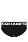 Dsquared2 Dsquared Men Black Stretch Cotton Brief