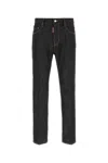 Dsquared2 Dsquared Black Stretch Denim 642 Jeans In Blue