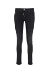 Dsquared2 Dsquared Woman Black Stretch Denim Jennifer Jeans