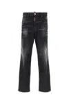 Dsquared2 Dsquared Black Stretch Denim Skater Jeans