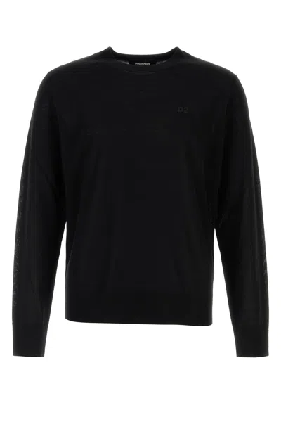 Dsquared2 Dsquared Black Wool Jumper